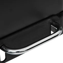 5five Poubelle de tri sélectif à pédales métal 2x30L, Noir