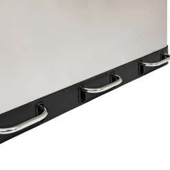 5five Poubelle de tri 3X18L, Inox