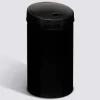 5five Poubelle, Détecteur infra-rouge + bouton, 40 l, Noir