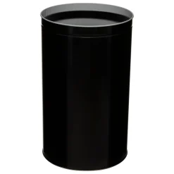 5five Poubelle, Détecteur infra-rouge + bouton, 40 l, Noir