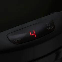 5five Poubelle, Détecteur infra-rouge + bouton, 40 l, Noir