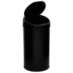 5five Poubelle, Détecteur infra-rouge + bouton, 40 l, Noir