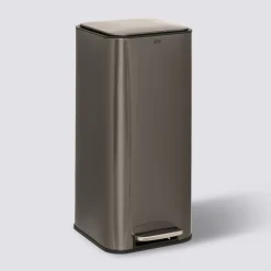 5five Poubelle métal 30L, Gris