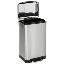 5five Poubelle métal 20L, Inox