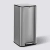5five Poubelle métal 30L, Inox