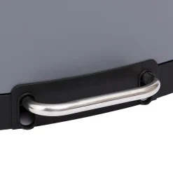 5five Poubelle rectangulaire à pédale métal 30L, Gris