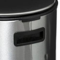 5five Poubelle ronde à pédale métal 30L, Inox