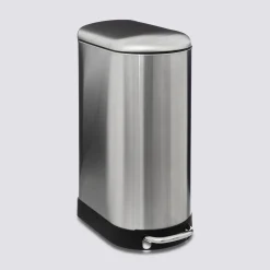 5five Poubelle slim à pédale métal 30L Ariane