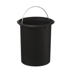 5five Poubelle Soft close 3L, Gris anthracite