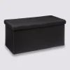 5five Pouf double pliant, Noir