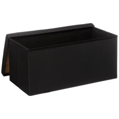 5five Pouf double pliant, Noir