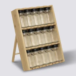 5five Présentoir à épices 15 pots, Bambou