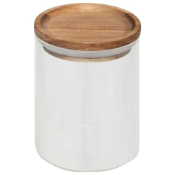 5five Présentoir à épices avec lot de 9 bocaux, Acacia