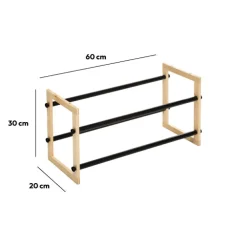 5five Range-chaussures métal x12 extensible