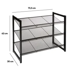 5five Range-chaussures métal x9, Noir