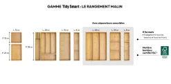 5five Range-couverts 3  compartiments