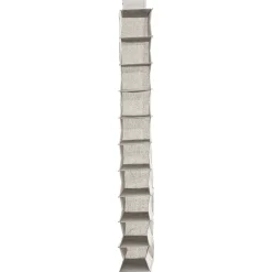 5five Rangement chaussures 10 cases, Gris clair