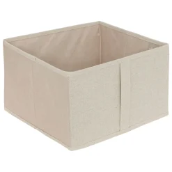 5five Rangement chaussures 6 cases avec panier, Beige