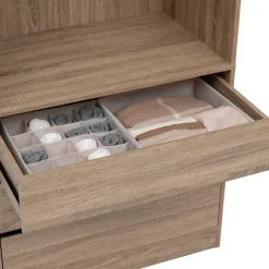 5five Rangement tiroir 2 compartiments, Beige