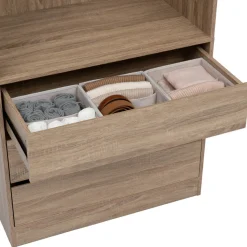 5five Rangement tiroir 2 compartiments, Beige