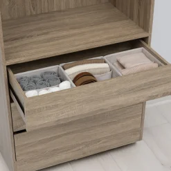 5five Rangement tiroir 2 compartiments, Beige