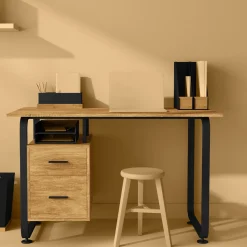 5five Range-revues bambou, Noir