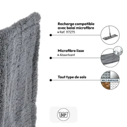 5five Recharge microfibre lisse balai télescopique