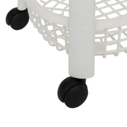 5five Resserre avec paniers 4 niveaux, Blanc