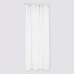 5five Rideau de douche 180x200cm, Blanc