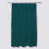 5five Rideau de douche 180x200cm, Bleu pétrole
