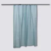 5five Rideau de douche 180x200cm, Bleu artic