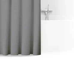 5five Rideau de douche 180x200cm, Gris