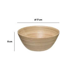 5five Saladier D17 cm, Bambou