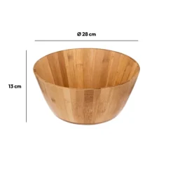 5five Saladier D28 cm, Bambou