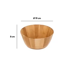 5five Saladier D19 cm, Bambou