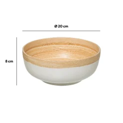 5five Saladier D20 cm, Blanc