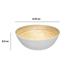 5five Saladier D25 cm, Blanc