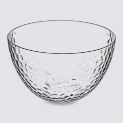 5five Saladier martelée D14 cm,Transparent