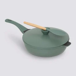 5five Sauteuse fonte d'aluminium vert, 28cm
