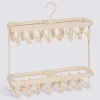5five Séchoir double, 32 pinces, Beige