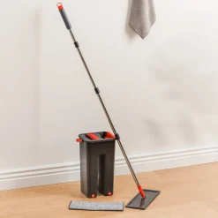 5five Seau essoreur avec balai 4L