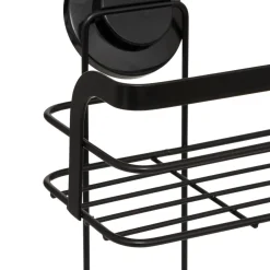 5five Serviteur de douche 2 niveaux, Noir