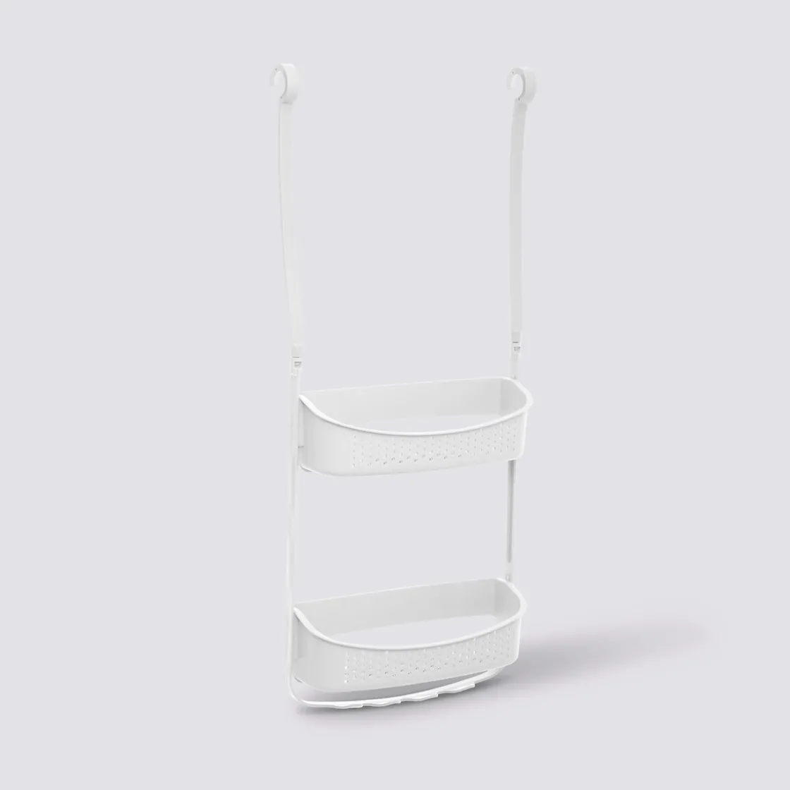 5five Serviteur de douche 2 niveaux, Blanc