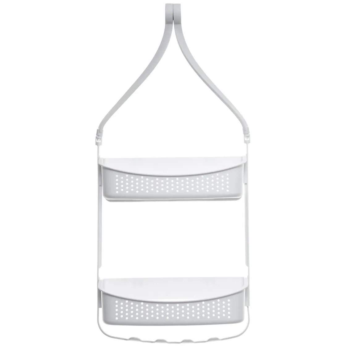 5five Serviteur de douche 2 niveaux, Blanc