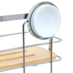 5five Serviteur de douche 2 niveaux, Argenté