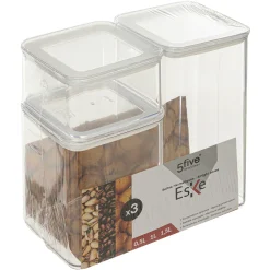 5five Set 3 boîtes de conservation
