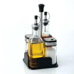 5five Set bouteille huille/vinaigre x4