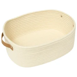 5five Set de 3 paniers, Ivoire