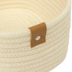 5five Set de 3 paniers, Ivoire