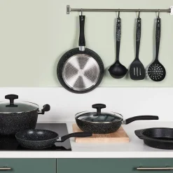 5five Set de Casseroles en aluminium, 16/18/20 cm